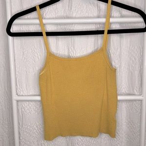 Brandy melville yellow top!